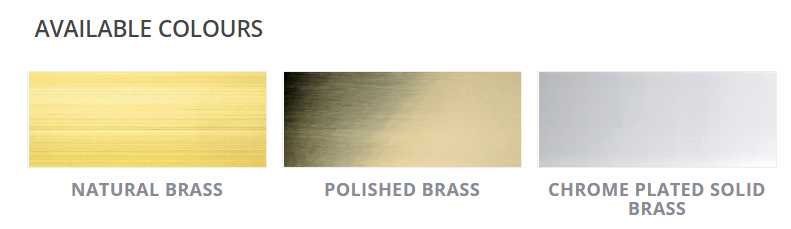 Brass Finish on Stainless Steel